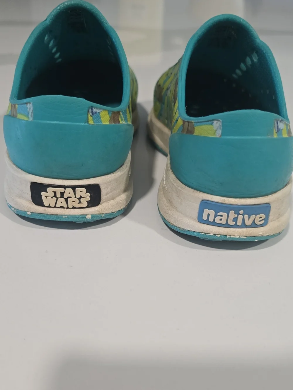 Native Water Shoes Star Wars Size Pattern 10